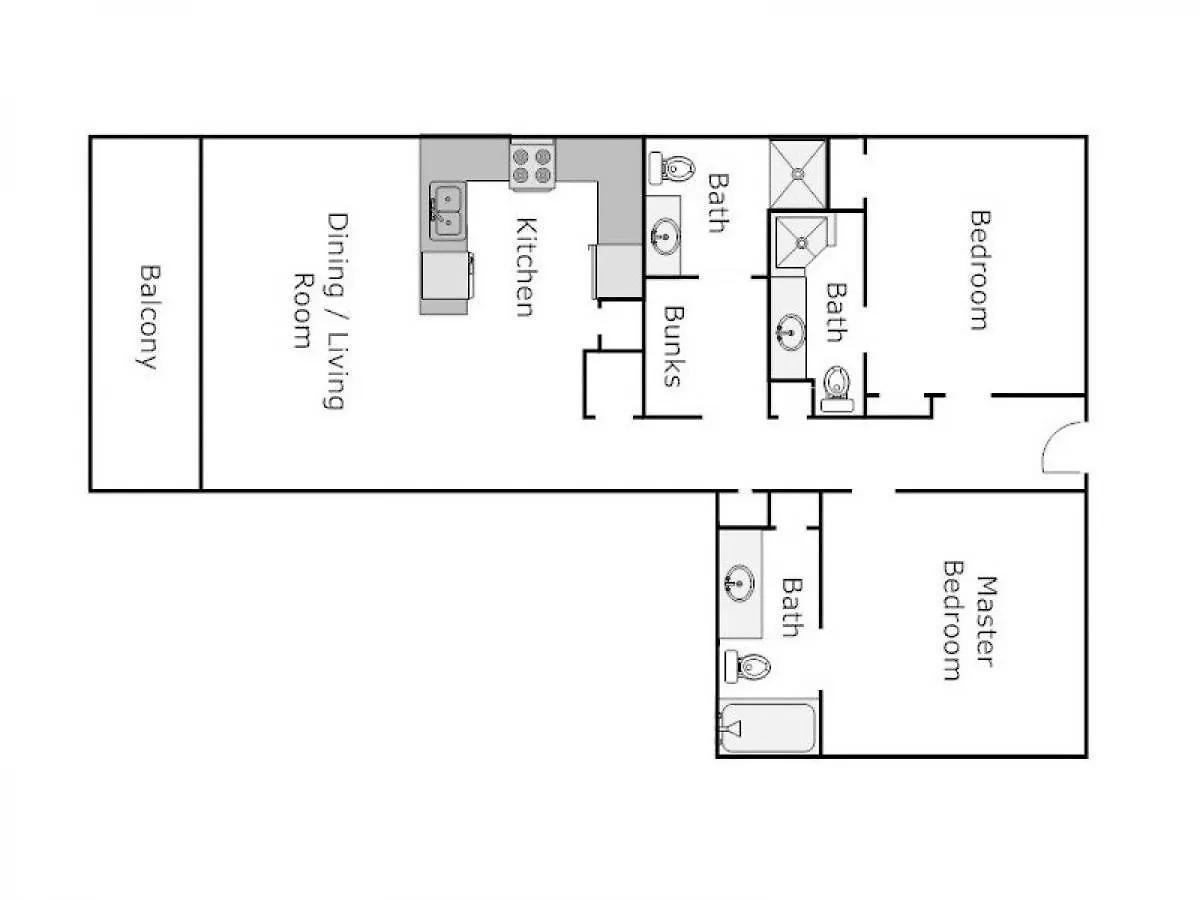 Semesterbostad Tidewater 3011 Villa Panama City Beach USA